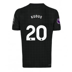 Tottenham Hotspur Mohammed Kudus #20 Replika Udebanetrøje 2025-26 Kortærmet